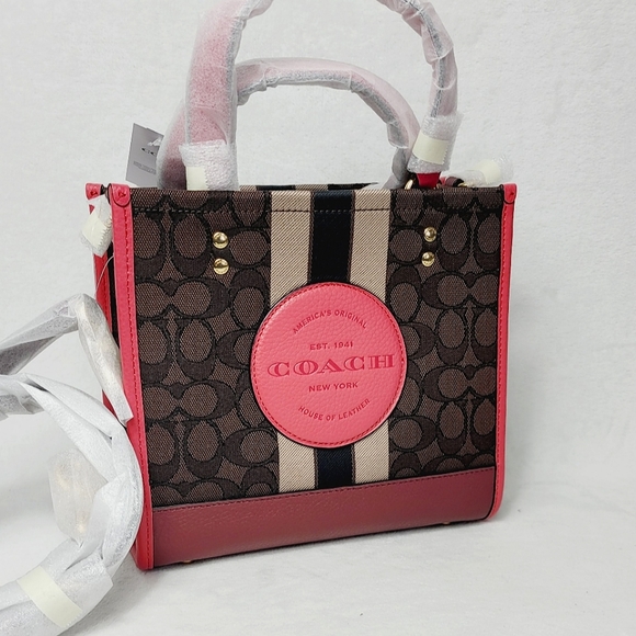 SOLD OUT Coach Dempsey Tote 22 Coach Patch C7083 - Picture 5 of 11